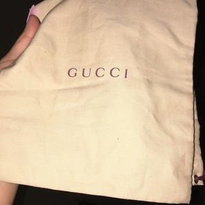 Gucci dust bag